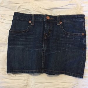 Denim skirt